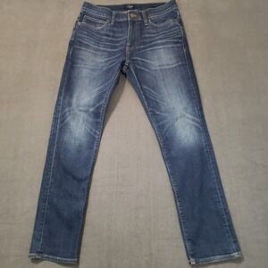 J. Crew Jeans Mens 30x30 Flex Slim Fit Dark Wash Cotton Blend